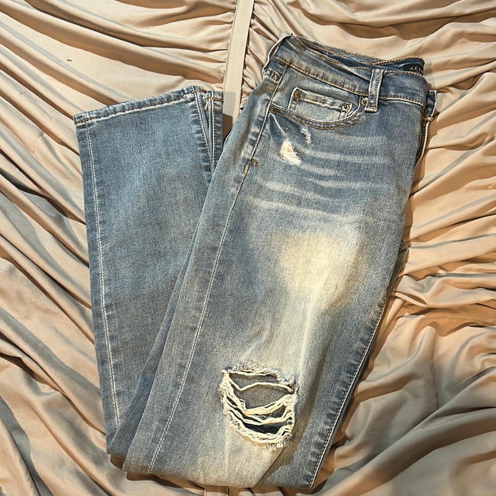 Aeropostale Ripped Skinny Jeans